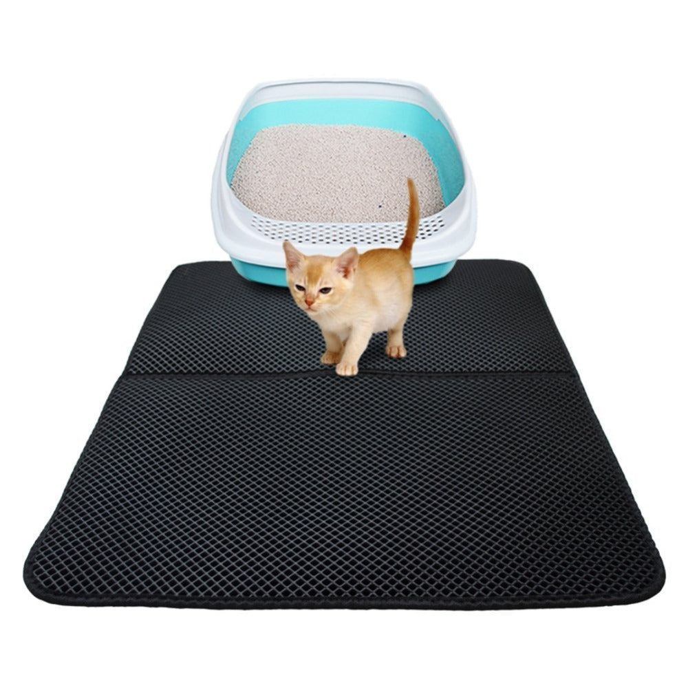 CleanPaws™ Kattenbakmat - De Magische Oplossing voor een Schoon en Fris Huis!