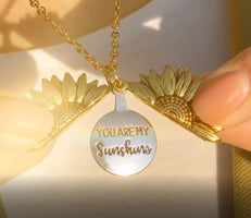 PowerOfLoveâ„¢ You Are My Sunshine Ketting - Vier Familie en Vriendschap