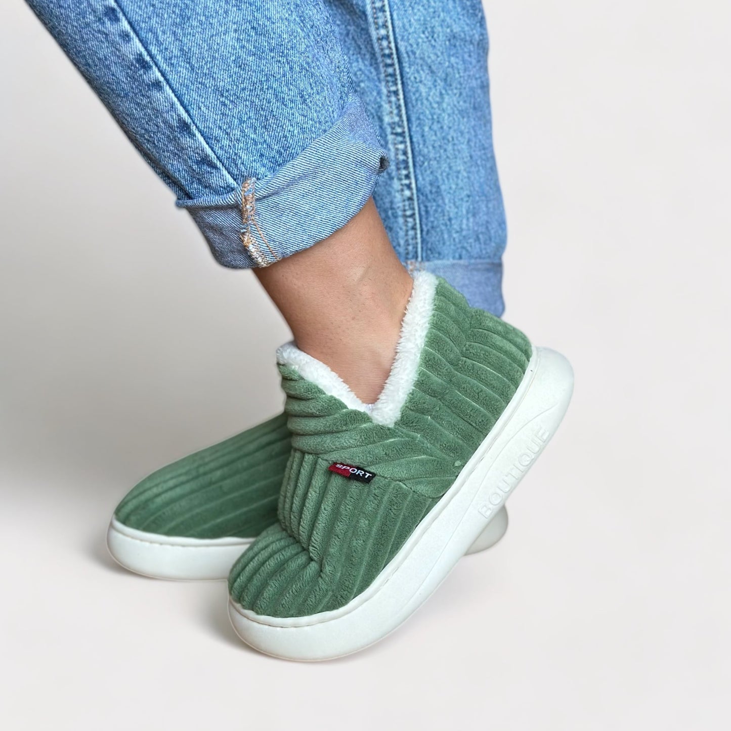 Fuzzies™ Knuffelt je voeten met zachtheid en warmte | 1 + 1 GRATIS!