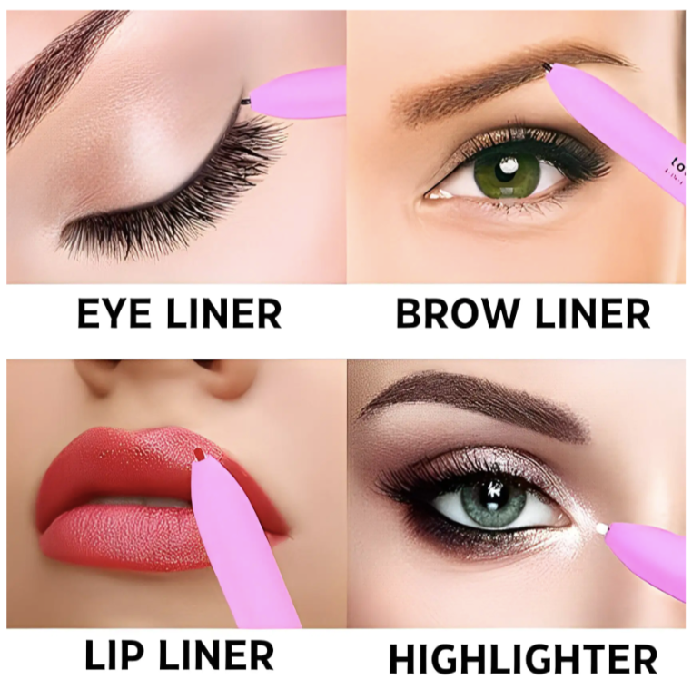 TouchUp™ 4-in-1 GlamPen | Verlicht je look, waar de dag je ook brengt!