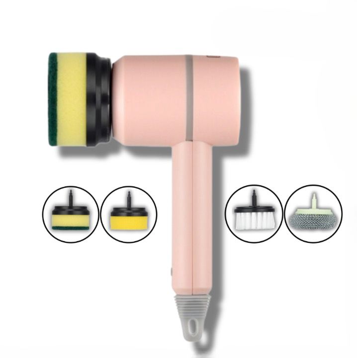 CleanSwift™ - Multifunctionele Turbo Schoonmaakborstel