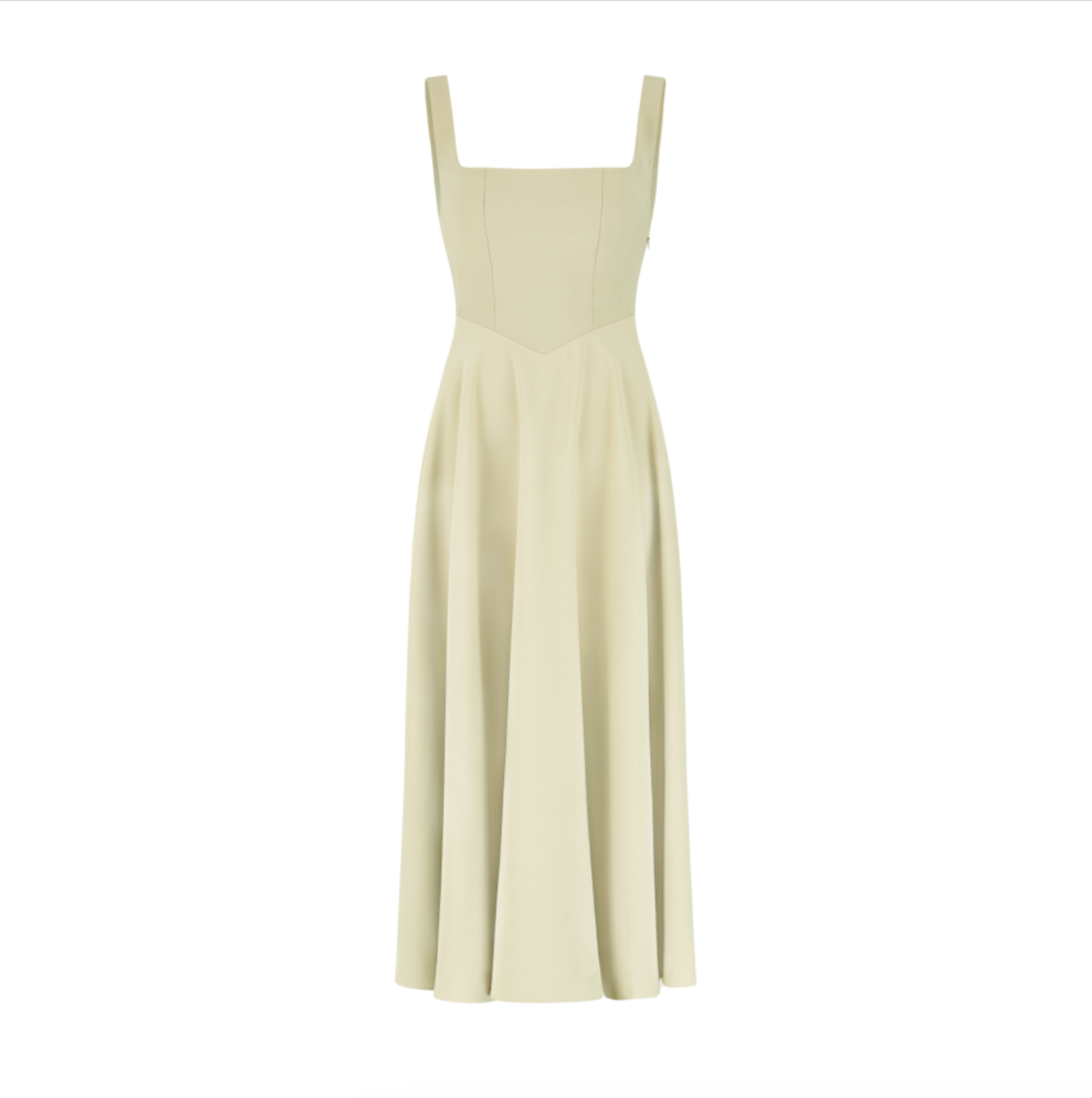 WhitneyDress™ | Vierkant Hals Midi Jurk