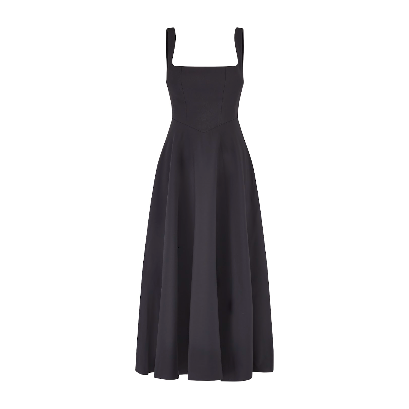 WhitneyDress™ | Vierkant Hals Midi Jurk
