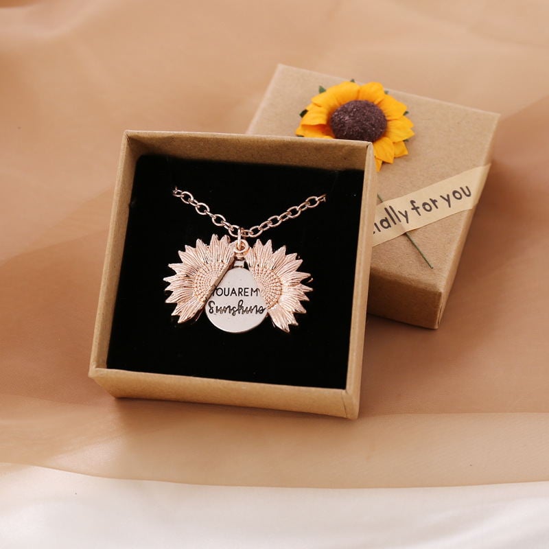 PowerOfLoveâ„¢ You Are My Sunshine Ketting - Vier Familie en Vriendschap
