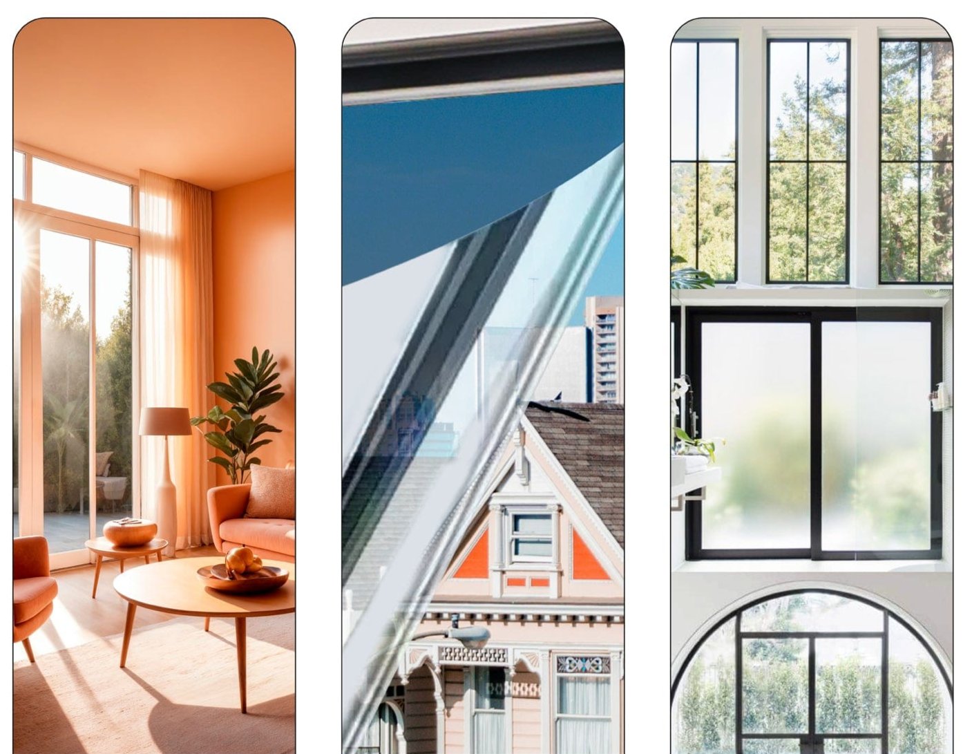 ClearGuard™️ | Raam Privacy Platina Film - 55cmx100cm