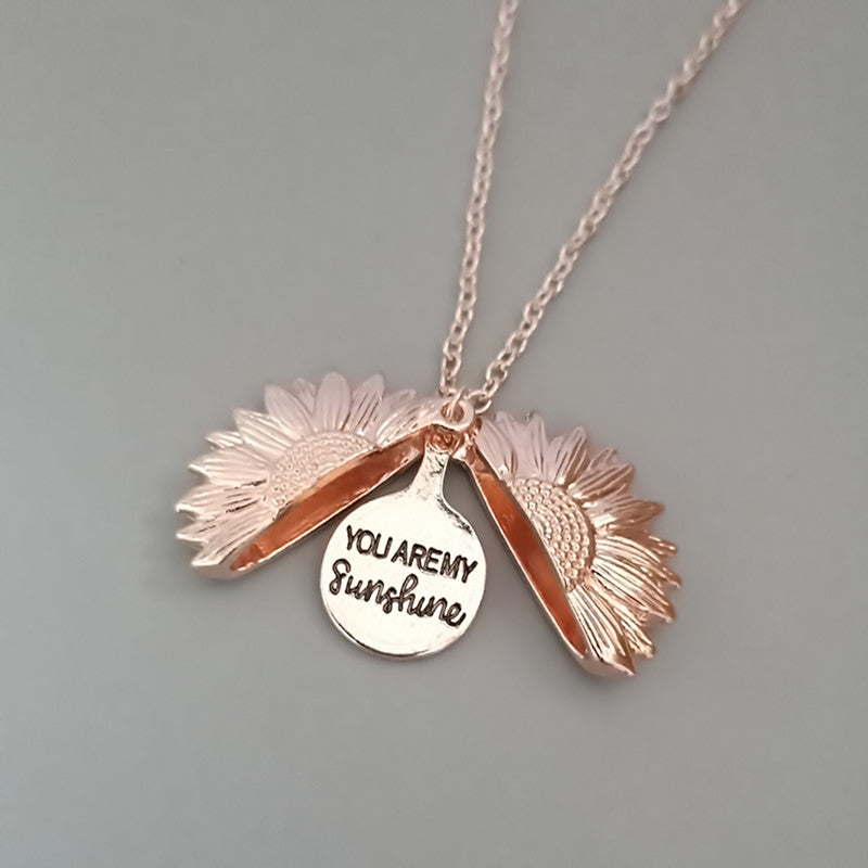 You Are My Sunshine Zonnebloem Ketting