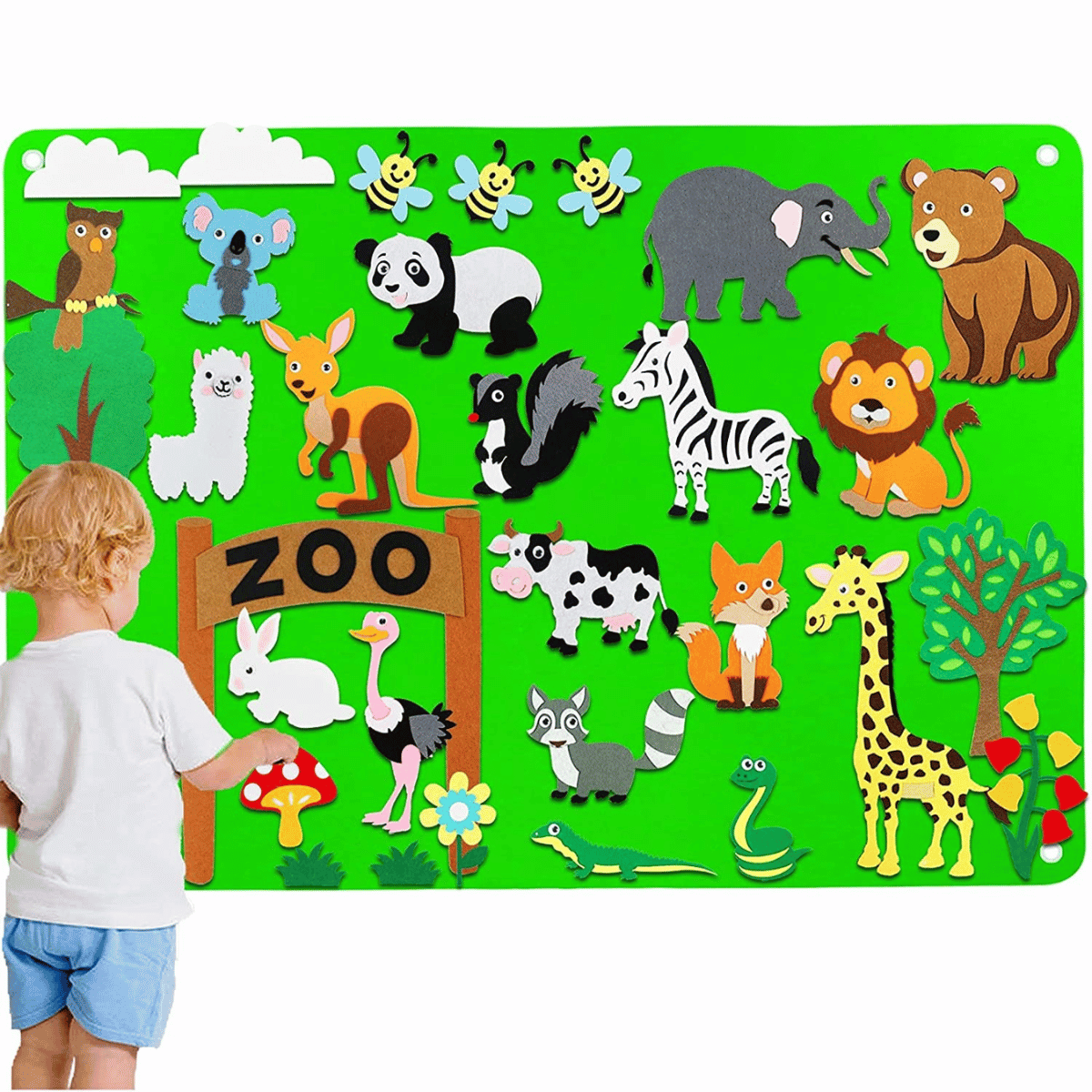 ImagiPlay Plakbord™ - Beleef de Wereld van Dieren!