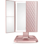Luminara™ Trifold LED Mirror -  Voor Moeiteloze, Perfecte Make-up.