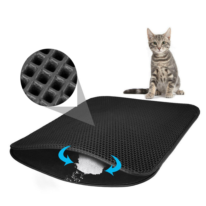 CleanPaws™ Kattenbakmat - De Magische Oplossing voor een Schoon en Fris Huis!