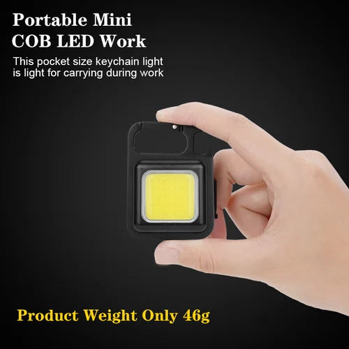 GlowMate™ Mini LED Sleutelhanger, Altijd Licht Bij de Hand!